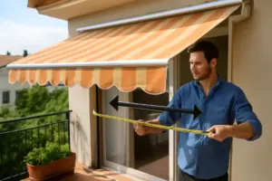 Qual è la misura ideale per una tenda da sole su balcone? Le dritte che evitano errori frequenti