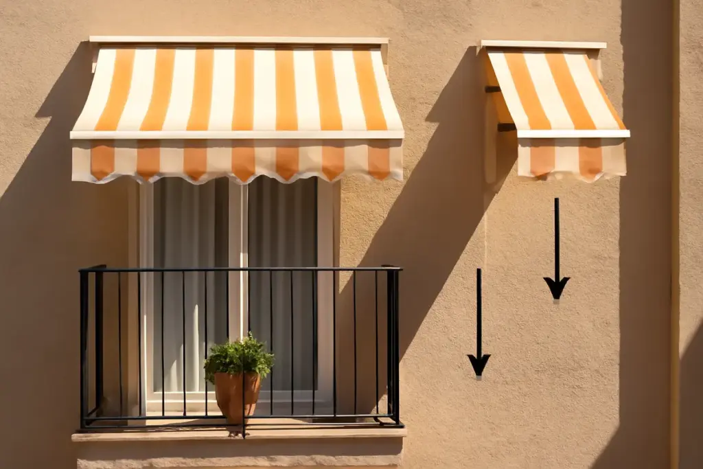 La larghezza minima per tende da sole su terrazzo piccolo: evitando l’errore che riduce l’ombra utile