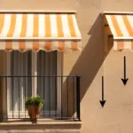 La larghezza minima per tende da sole su terrazzo piccolo: evitando l’errore che riduce l’ombra utile
