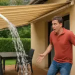 Cosa succede se monto la tenda da sole troppo inclinata? Le conseguenze che nessuno spiega