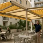 Tende da sole modulari per spazi condivisi: il sistema pratico che facilita la gestione condominiale