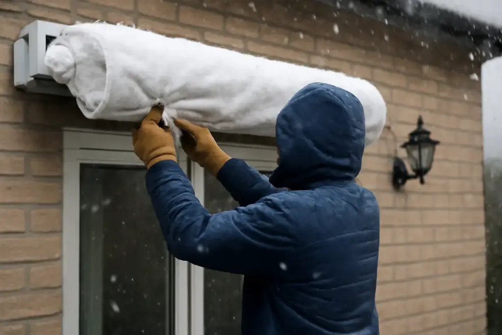 Proteggere le tende da sole in inverno: i passaggi utili per evitare danni da gelo e pioggia