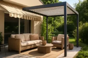 Combinare tende da sole e pergole: le soluzioni di design che creano angoli living irresistibili