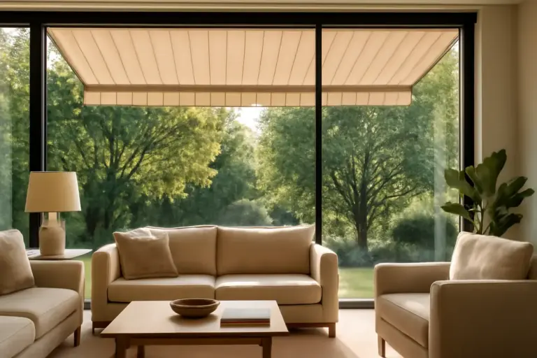 Come integrare le tende da sole negli spazi con vetrate ampie? Trucchi per non oscurare la luce naturale